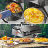 92668755 Outdoor pizza Oven, 12in cooking pizza machine, portable hardwood pellet pizza oven, outdoor kitchen, backyard pizza oven