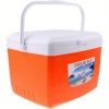 13L picnic insulated box, fresh-keeping box, outdoor picnic, barbecue, camping portable insulated box, orange fresh-keeping box