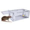 Rat Trap Cage Humane Live Rodent Trap Cage Mouse Control Bait Catch