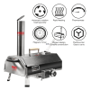 92668755 Outdoor pizza Oven, 12in cooking pizza machine, portable hardwood pellet pizza oven, outdoor kitchen, backyard pizza oven