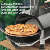 92668755 Outdoor pizza Oven, 12in cooking pizza machine, portable hardwood pellet pizza oven, outdoor kitchen, backyard pizza oven