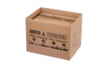 15 Lbs Fatwood Fire Starter Sticks with Wooden Box, 100% Natural Kindling wood, Pine Firewood Firestarter for Campfire, Stove, Fireplace, Bonfires