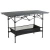 VEVOR Folding Camping Table, Outdoor Portable Side Tables, Lightweight Fold Up Table